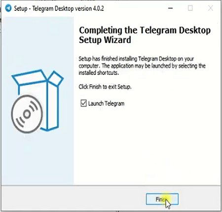 نصب برنامه تلگرام روی ویندوزاز طریق نرم افزار