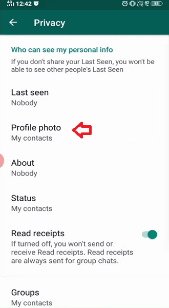روش مخفی کردن عکس پروفایل واتساپ از دید کاربران