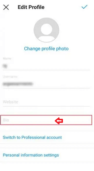 روش تغییر بیو اینستاگرام در اندورید و آیفون
